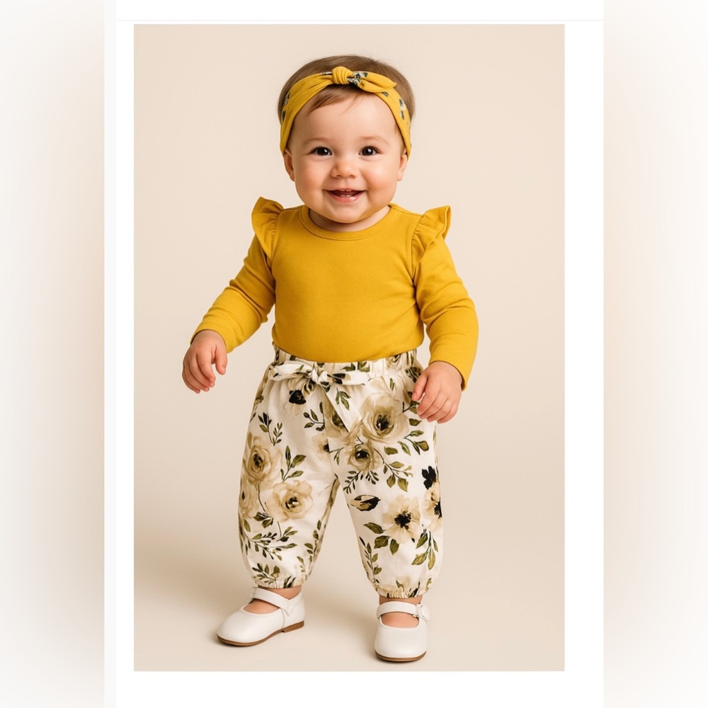 Baby girl matching set